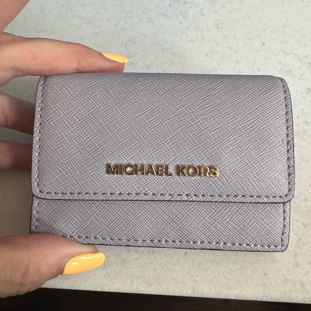 Michael Kors Gray Card Holder